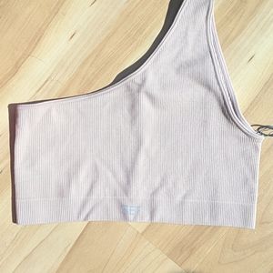 SET Active Sculptflex Ribbed One Shoulder Bra